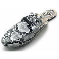 thumbnail image 3 of Victoria K Snake Skin Slip On Mules (Women), 3 of 4