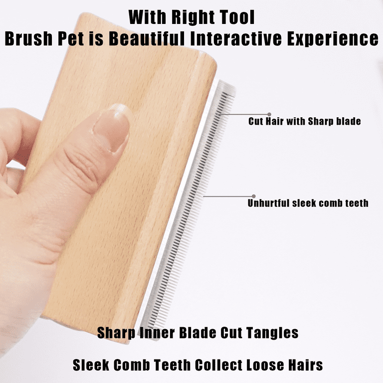 Sleek easy dog brush deals