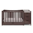 thumbnail image 4 of Graco Remi 4-in-1 Convertible Baby Crib and Changer, Espresso, 4 of 11