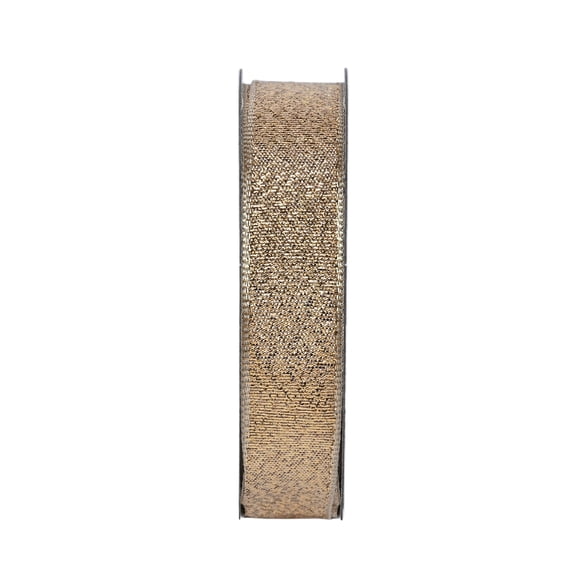 Gwen Studios 5/8" Metallic Luxe Gold Ribbon, 3 yards