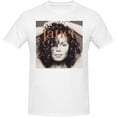 thumbnail image 1 of Janet Music Jackson T-Shirt Men's Cotton Performance Basic Short Sleeve T-Shirt Black, 1 of 8