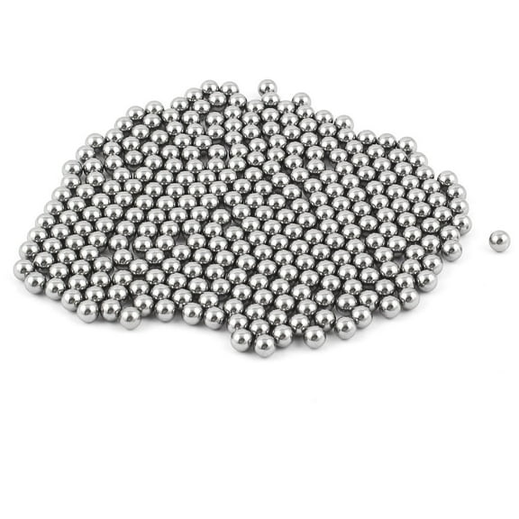 Unique Bargains Bike Bicycle 5mm Diameter Steel Ball Bearing Replacement 370 Pieces