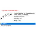 thumbnail image 2 of Trailer Connector Kit - Compatible with 1999 - 2000 RX300, 2 of 2