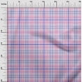 thumbnail image 3 of oneOone Polyester Spandex Light Pink Fabric Check Quilting Supplies Print Sewing Fabric By The Yard 56 Inch Wide, 3 of 4