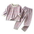 thumbnail image 5 of Rvasteizo Girls Set Print Long Sleeve Top and Pants 2 Piece Home Set for Girls 12 Months to 12 Years, 5 of 5