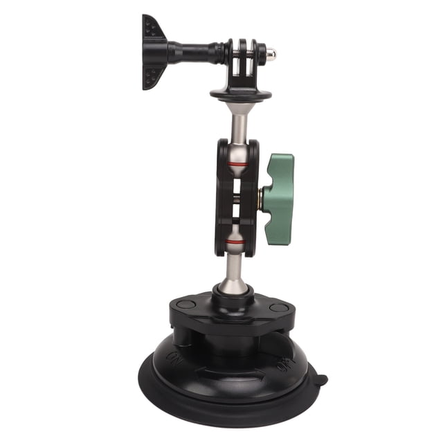 Action Camera Suction Cup Mount, Aluminum Alloy Camera Suction Cup Mount For Car Windshields For Insta360