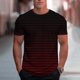 thumbnail image 2 of Usted Es Más Que una Prueba de Puntuación de la Camisa de la Moda Casual Impresión Deportiva Camiseta de Manga Corta Cuello Redondo para los Hombres, Blusa de Poliéster para Uso Diario Al Aire Libre, 2 of 6