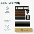 thumbnail image 6 of Zinus 35" Shen Bamboo Wood and Metal Platform Bed Frame, Queen, 6 of 12