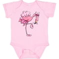 thumbnail image 3 of Inktastic Flamingo Ballerina in Tutu and Ballet Toe Shoes Boys or Girls Baby Bodysuit, 3 of 5