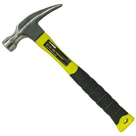 UPC: 0035794313586 | Pro-Grade 20 oz Smooth Face Rip Hammer 13 in. Fiberglass Handle