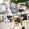 thumbnail image 2 of Compatible for iPhone 13 Case and iPhone 14 Case 6.1 Inch with Slim Silicone Shockproof Protective Phone Case for iPhone 13/iPhone 14 with [Soft Touch Microfiber Lining]-Black, 2 of 14