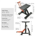 thumbnail image 3 of KFFKFF 440 lbs Dirt Bike Lift Stand Adjustable Hydraulic Lift Jack For Dirt Bike, 3 of 10
