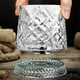 thumbnail image 4 of Vaso de whisky giratorio con base giratoria | Cristal transparente de 260 ml para bourbon y cócteles | Decoración elegante para bar en casa y regalo, 4 of 6