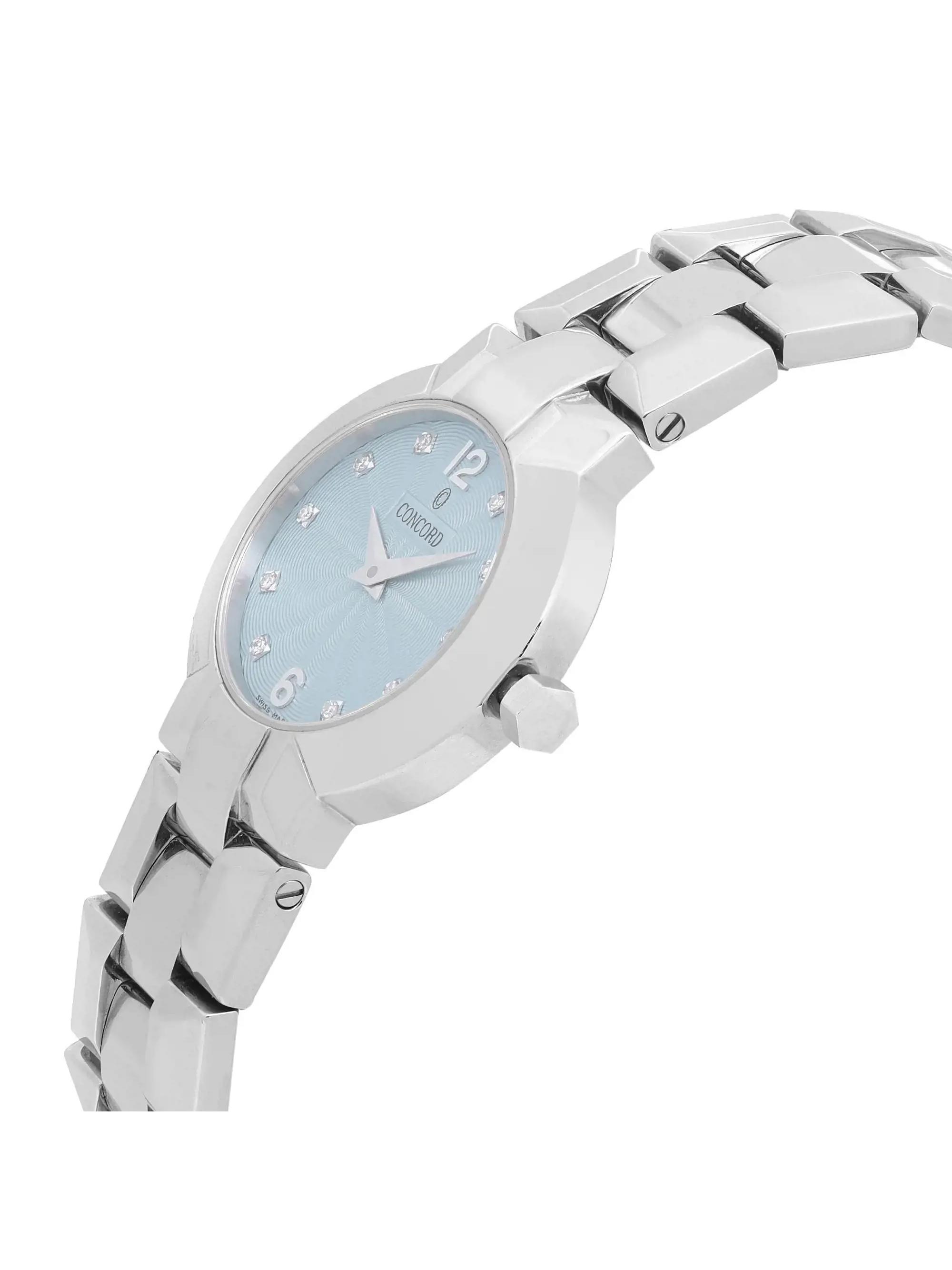Concord LaScala Watch Mother of Pearl & Diamonds Concord Lascala Stainless Steele w/ Diamond DIal  main image 2