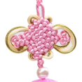thumbnail image 4 of Borlas anudadas chinas Oficina Fengshui Accesorios de decoración Adorno colgante Roseo, 4 of 8