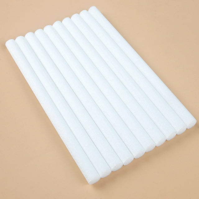10 Pieces Absorbent Fiber Swab Humidifier Supplies for Car Humidifier Office 8x130mm