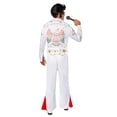 thumbnail image 3 of Elvis Presley Deluxe Costume for Adults by Rubies, Men's Large, 3 of 5