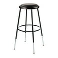 thumbnail image 2 of Otto 25"-33" Height Adjustable Stool, Black, Pack of 2, 2 of 7