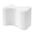 thumbnail image 3 of SensorPEDIC Oreiller de Soutien pour Genoux en Mousse à Mémoire de Forme, Taille Unique, Blanc, 3 of 4