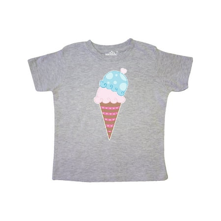 

Inktastic Ice Cream Cone With Heart Gift Toddler Boy or Toddler Girl T-Shirt