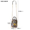 thumbnail image 2 of FORMRS Crossbody Bag for Women Quilted Travel Shoulder Cell Phone Purse with Chain Strap Handbag, Colorful Flowers, 2 of 7