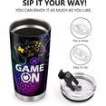 thumbnail image 4 of Gamer Mug Tumbler Boys Gifts - Gaming Gamepad Presents for Kids Teens Men Son Dad Boyfriend Husband Father Easter Birthday Christmas Video Game Controller Cup 20oz Stainless Steel, 4 of 6