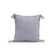 thumbnail image 1 of Cojín Decorativo Antonela Borlas Gris Oxford, 1 of 4