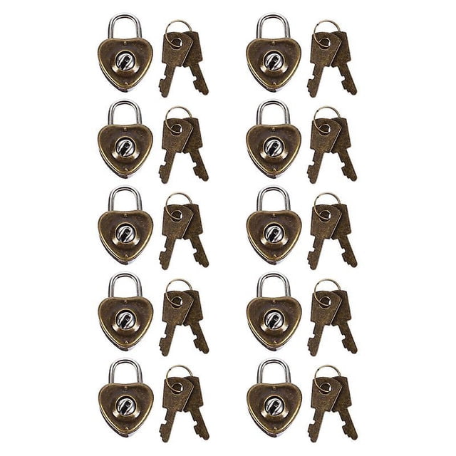 10 minicandados.