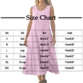thumbnail image 2 of SBYOJLPB Women's Sleeveless Round Neck Spring and Summer Solid Color Dress, 2 of 6