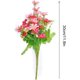 thumbnail image 5 of Nvzi 6 ramos de margaritas artificiales con hojas, margaritas de seda multicolor, arbustos verdes para decoración de interiores y exteriores, para el hogar, bodas, fiestas, jardines., 5 of 5