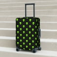 thumbnail image 6 of Yiaed Green Monster Print Travel Luggage Cover Suitcase Protector Covers Elastic Luggage Anti-scratch(No luggage included）-Medium, 6 of 7