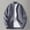 Gray, variant on Men's Cardigan Sweaters Full Zip up Stand Collar Slim Fit Casual Ribbed Knitted Sweater Black