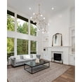 thumbnail image 2 of Elegant Lighting Cavoli 11 Lights Iron and Glass Chandelier in Black, 2 of 7