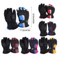 thumbnail image 4 of Jumpingount Manoplas de montar para adultos Guantes de esquí Manoplas a prueba de viento Profesional Acogedor Impermeable Accesorio deportivo Accesorios de guantes y mitones Azul rosado Jumpingount AP011081-05B, 4 of 6