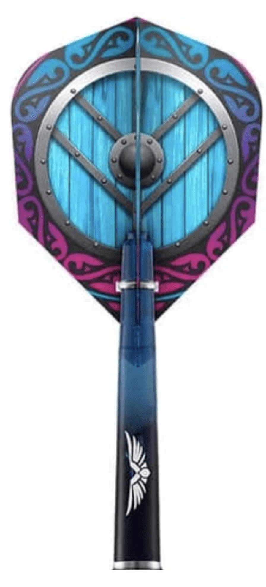 Shot Viking Shield-Maiden Steel Tip Dart Set-90% Tungsten Barrels-24gm