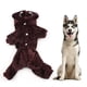 thumbnail image 2 of Ropa Para Mascotas Ropa Para Perros Disfraz De Dinosaurio Para Mascotas Disfraz De Dinosaurio Para Perros Ropa De Abrigo Para Mascotas Invierno Polar De Coral Café Mascota Cuatro ANGGREK  Ropa para mascotas, 2 of 8