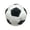 Black, variant on 3.9-Inch Colorful Footbag Soft Cotton-Filled Sand-Free Lightweight Freestyle Toy Orange