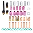 thumbnail image 1 of Kit de suministros de accesorios de junta de copa de de cuerpo de boquilla de boquilla de antorcha de soldadura TIG Soledad Lente de gas de soplete de soldadura TIG, 1 of 7