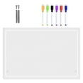 thumbnail image 1 of Miangastore 1 Ensemble de Tableau Acrylique Transparent Tableau Effaçable à Sec Tableau d'Écriture Tableau de Mémo de Table Tableau de Planificateur Quotidien, 1 of 7