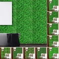 thumbnail image 5 of Aodebiao Artificial Grass Wall Panel,15.7*23.6inch Leaf UV-Anti Greenery Faux Boxwood for Indoor,Outdoor Patio Balcony Privacy & Ivy Fence Covering Privacy, Garden, Backyard Wall Backdrop Decor, 5 of 5