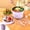 Purple, variant on Inerposs Mini Portable Electric Hot Pot - 1.2L Capacity for Steaming, Stir-frying, Porridge, and Noodle Soup (Red & Purple)