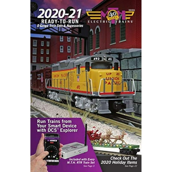 MTH 2020-2021 Ready to Run Train Catalog o Gauge Dealer Book New 60-1424