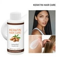 thumbnail image 1 of Crema alisadora de queratina para cabello rizado, permanente, alisado natural, cuidado con proteínas, 100 ml., 1 of 9