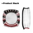 thumbnail image 3 of HELLHERO Geometric Stripes Walker Seat Cushion Cover & Rollator Seat Cover for Outdoors and Neighborhoods Easy Install Reusable Easy to Use Removable, 3 of 7