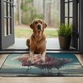 thumbnail image 3 of ONETECH Flamingo Pattern Front Door Mat Outdoor Entrance Mat for Home Entrance Outside Entry 19.68*39.37 in, 3 of 6