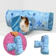 thumbnail image 1 of Small Pet Products Factory Interactive Hamster Toy Hedgehog Tunnel with Three Channels for Play and Exploration, 1 of 5