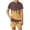 60Brown298, variant on XAOFW Back To School Outfits For Boys Short Sleeve Ice Cream Printed Tops Shorts Toddler Kids Summer Cute Clothing Sets 2-3 Years