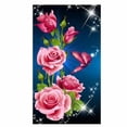 thumbnail image 1 of Kit de Peinture Diamant 5D DIY Roses et Papillons Romantiques, 1 of 3
