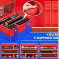 thumbnail image 2 of Carrying Case for Switch 2， Portable Travel Bag Large Capacity Nylon Bag Waterproof Dustproof Scratch Resistant Switch 2 Accessories Storage Case, 2 of 5