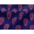 thumbnail image 4 of oneOone Viscose Jersey Fabric Floral Block Printed Fabric 1 Yard 60 Inch Wide, 4 of 5